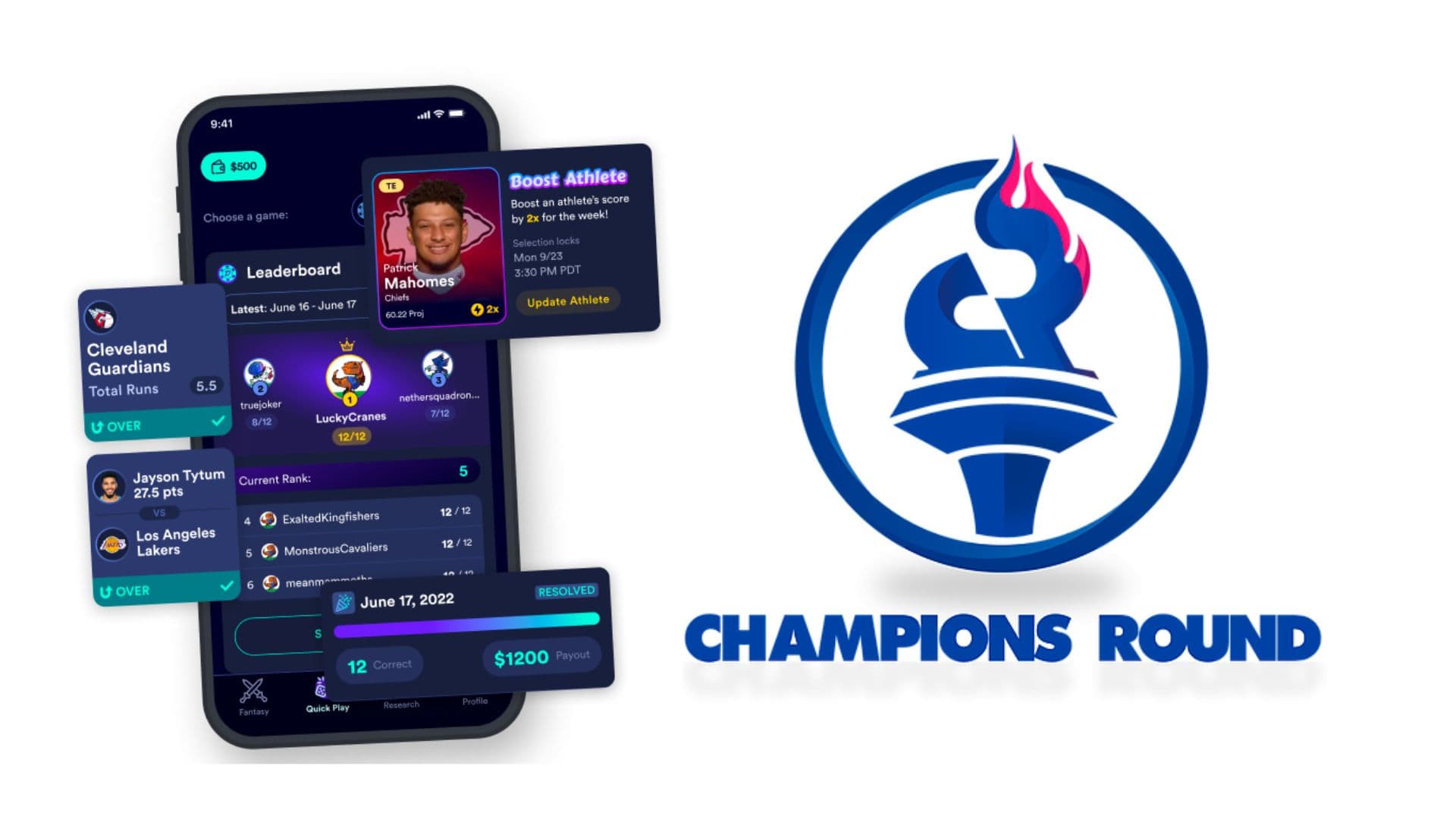 Champions Round Raises $7M Series A to Expand GenZ Fantasy Sports App