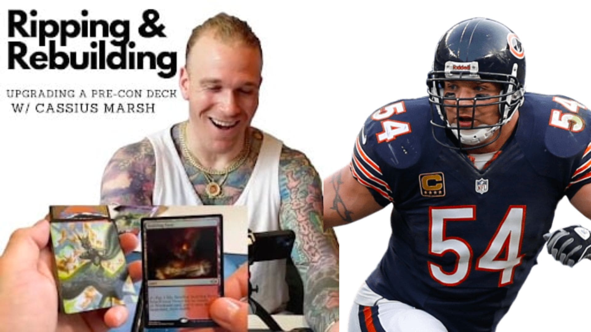 Brian Urlacher and Cassius Marsh Invest in Trading Card Company Ludex