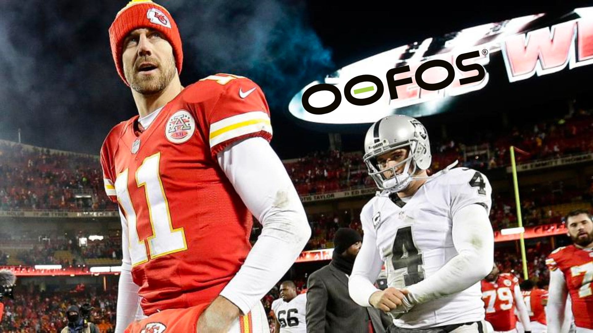 Derek Carr and Alex Smith Invest in OOFOS Recovery Footwear