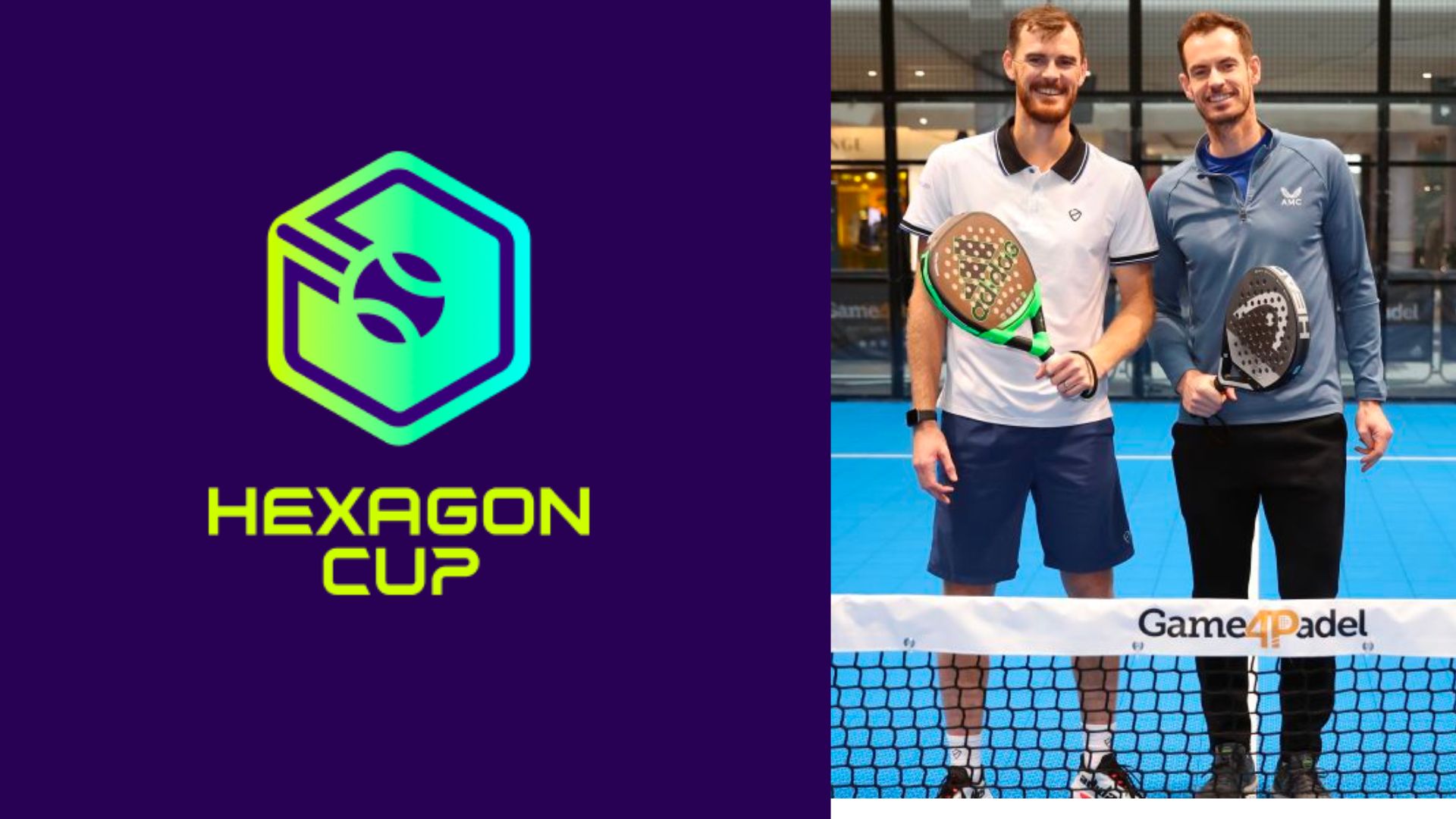 Hexagon Cup Announces New Team Owners in Andy Murray, Robert Lewandowski, and Rafael Nadal